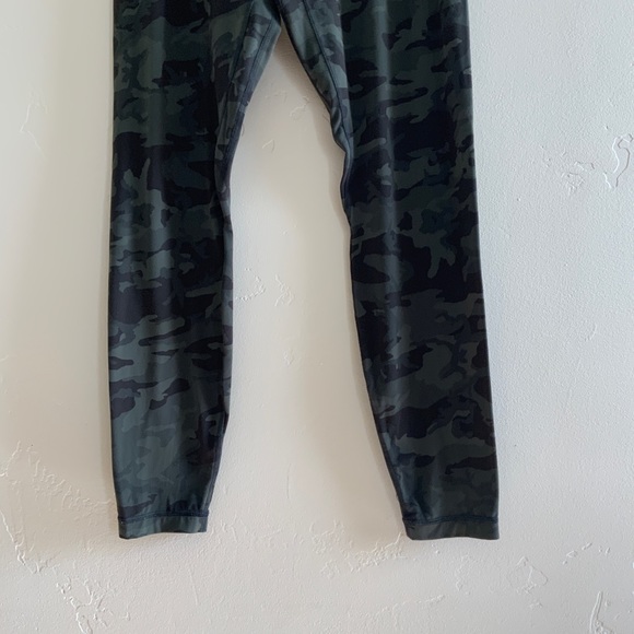 Lululemon Align Camo Full Length 28” Incognito Gator Green Size 12 - Picture 9 of 16